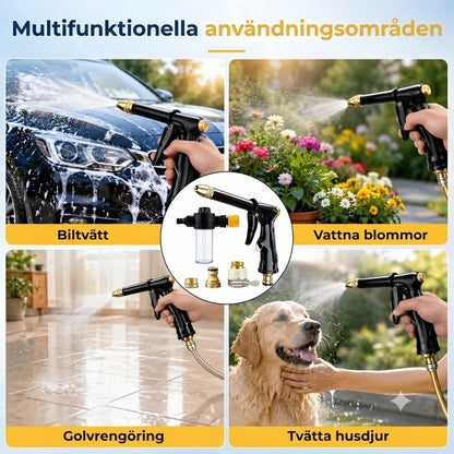 Sprutpistol för trädgårdsslang