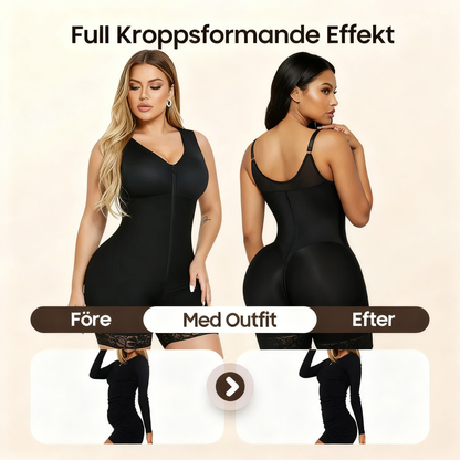 Magkontroll Rumplyftare Shaper Med Dragkedja Gren Fajas Colombianas
