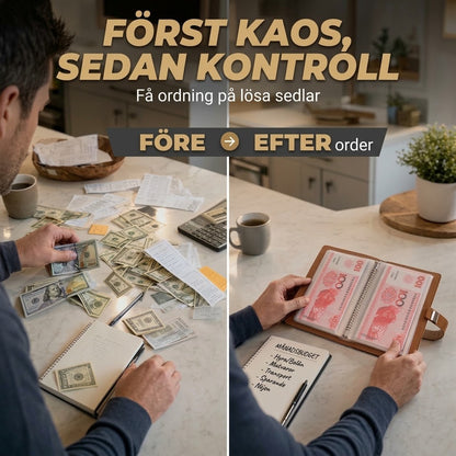 Sparpärm med kodlås för kontanter