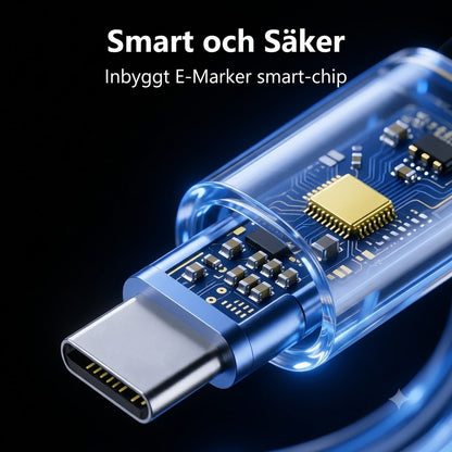 MagCable magnetisk kabel – Trasslar aldrig mer