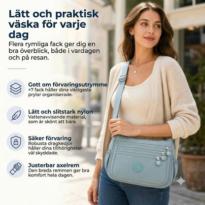Lätt nylonväska
