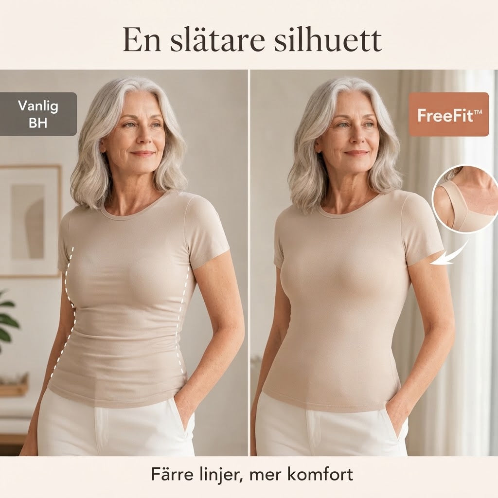 ReeFit BH-topp utan bygel med bekvämt stöd