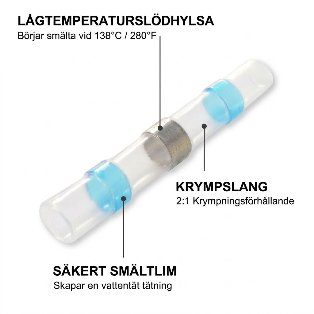 Löd utan lödkolv – vattentät på 10 sekunder