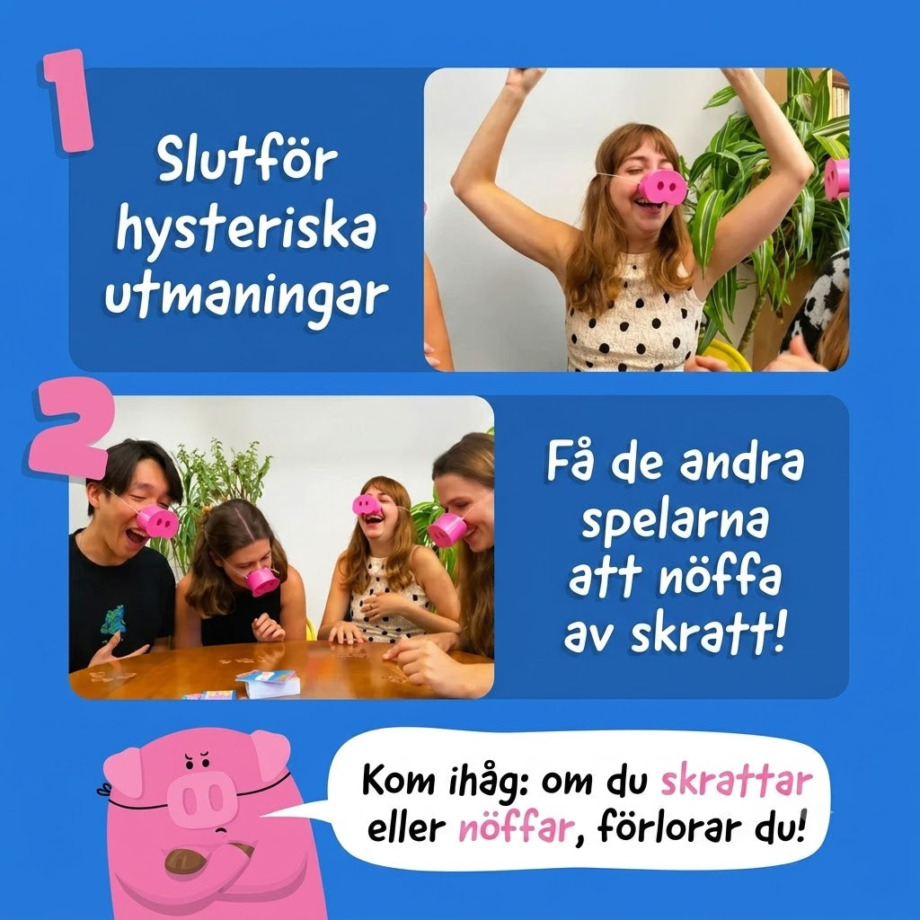 Grisnys-spelet – Skratt är absolut förbjudet