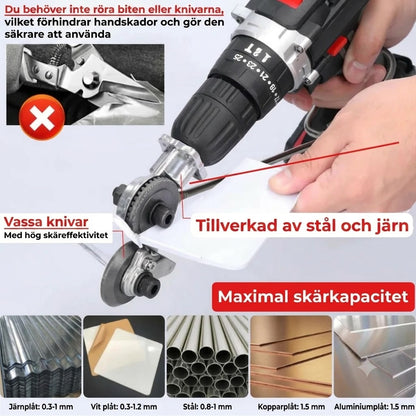 Metallsågsadapter för Borrmaskin