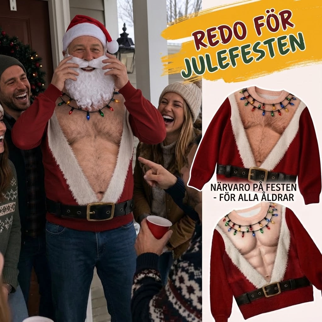 TomteLur rolig jultröja för fester