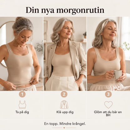 ReeFit BH-topp utan bygel med bekvämt stöd