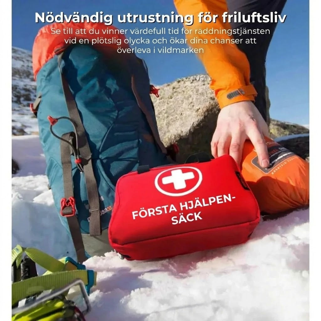 Första hjälpen-kit för nödsituationer – 173 delar