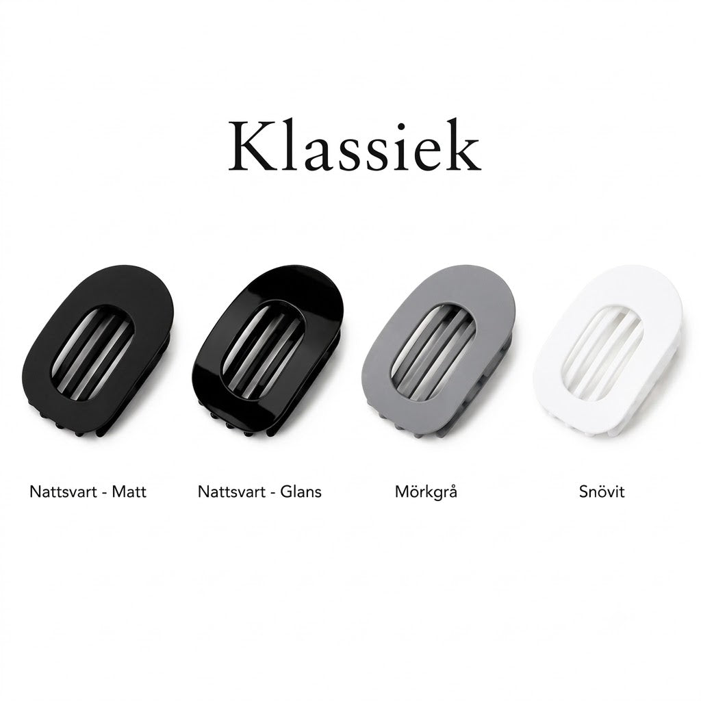 Bekväm hårklämma