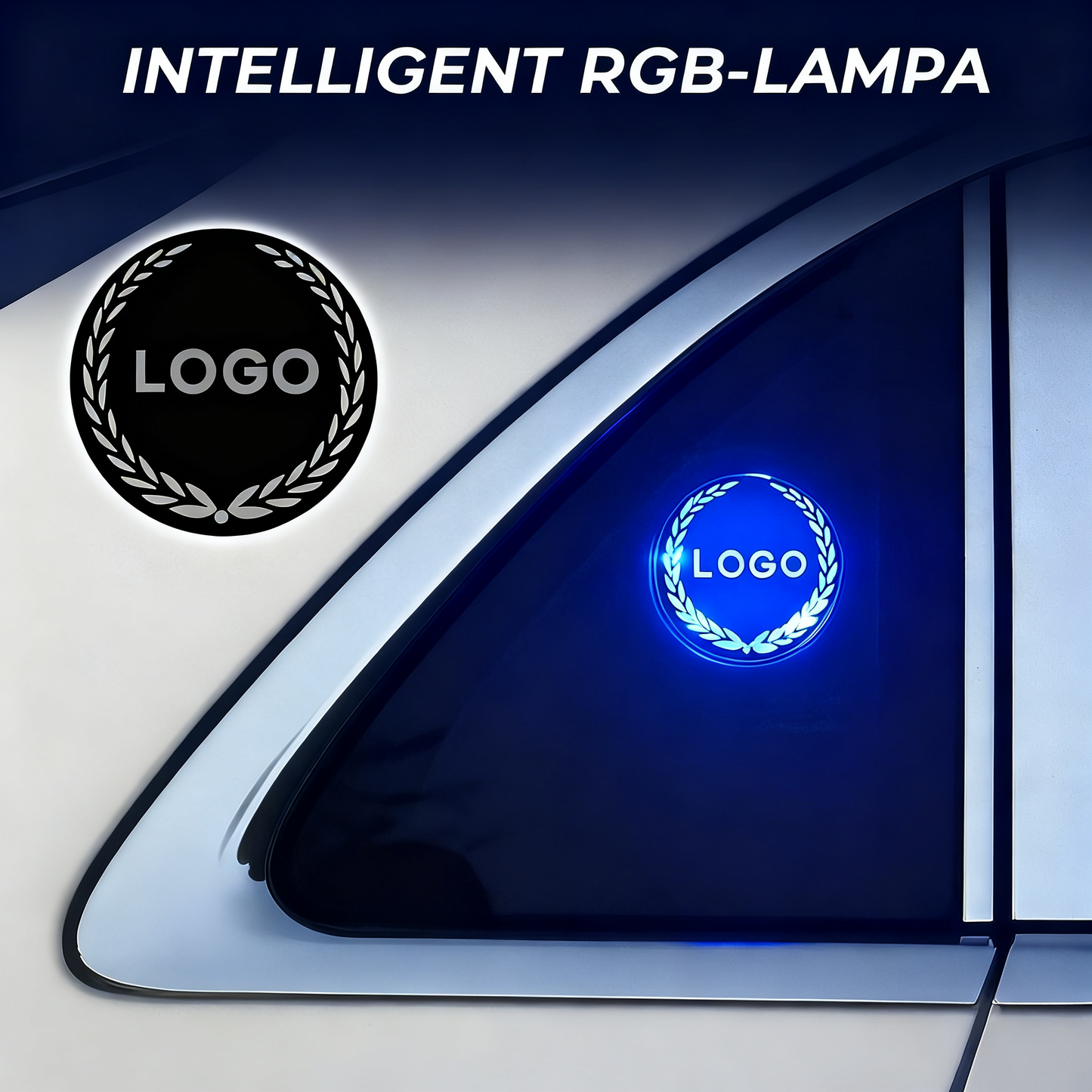 Smart RGB-nattlampa med skymningssensor