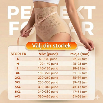 Formande shorts med hög midja
