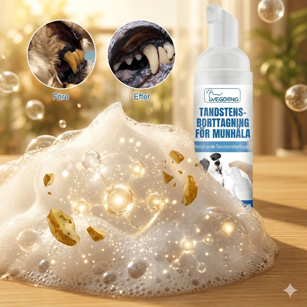 Tandstensborttagningsspray för hundar & katter