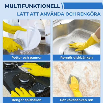 Set med 10 återanvändbara slipdukar