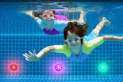 Vattentät RGB-poolbelysning