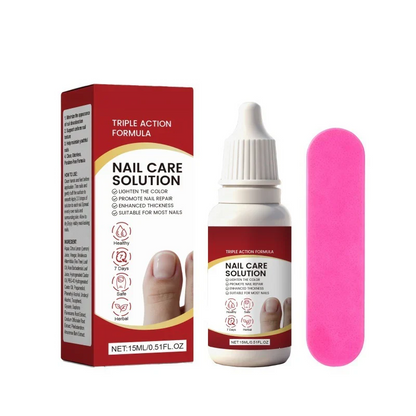 Trippelverkande kit för nagelvård och reparation
