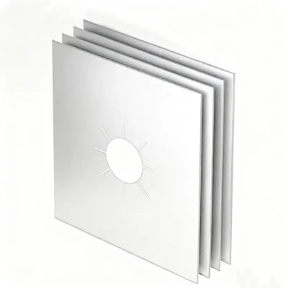 Värmebeständiga skyddsmattor för gasspis 4-pack