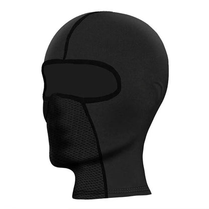 Vindtät heltäckande ansiktsmask med solskydd och snabbtorkande funktion