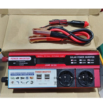 Bilomvandlare 12 V till 230 V