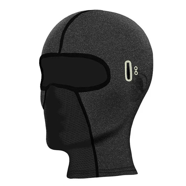 Vindtät heltäckande ansiktsmask med solskydd och snabbtorkande funktion