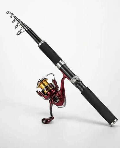 Carbon PocketRod teleskopiskt fiskespö i kolfiber 180 cm