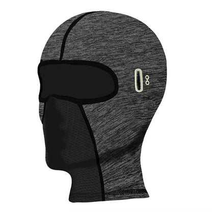 Vindtät heltäckande ansiktsmask med solskydd och snabbtorkande funktion