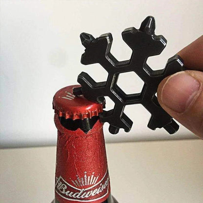 Multifunktionell fingertopsgyro och snöflingenyckel