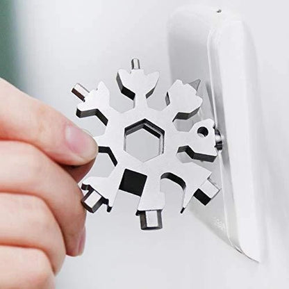 Multifunktionell fingertopsgyro och snöflingenyckel