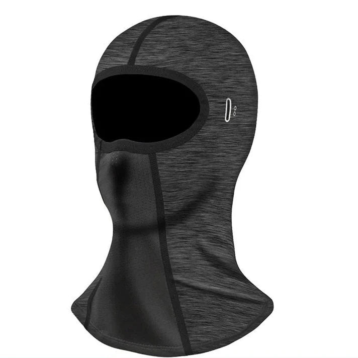 Vindtät heltäckande ansiktsmask med solskydd och snabbtorkande funktion