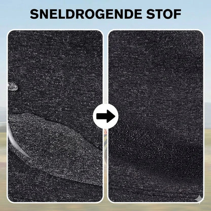 Vindtät heltäckande ansiktsmask med solskydd och snabbtorkande funktion