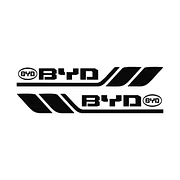 Dekorationsdekaler för bil (4 st)