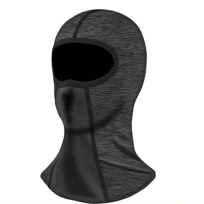 Vindtät heltäckande ansiktsmask med solskydd och snabbtorkande funktion