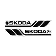 Dekorationsdekaler för bil (4 st)