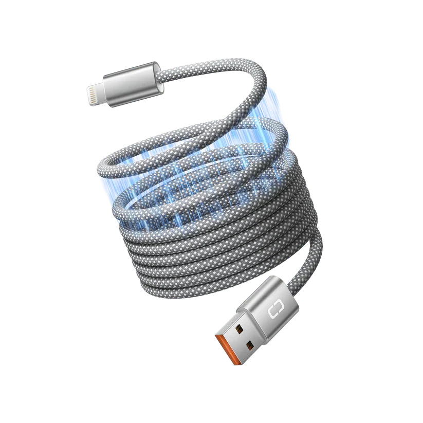 MagCable magnetisk kabel – Trasslar aldrig mer