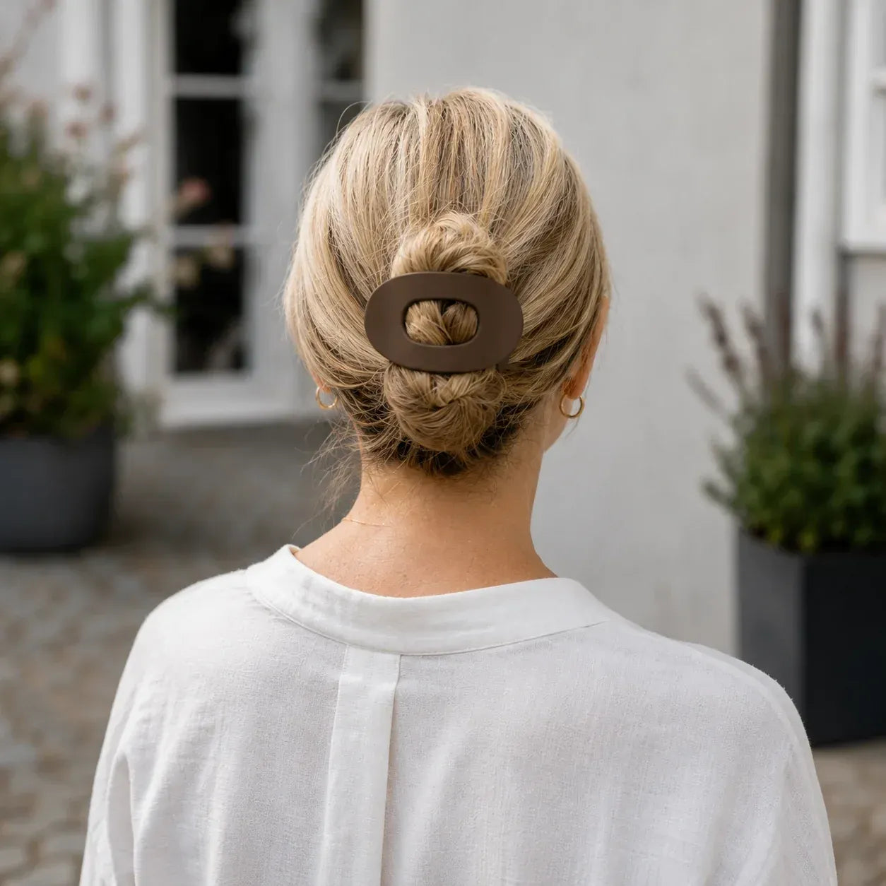Bekväm hårklämma