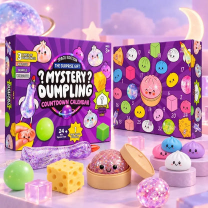Squishiverse överraskningskalender med squishies