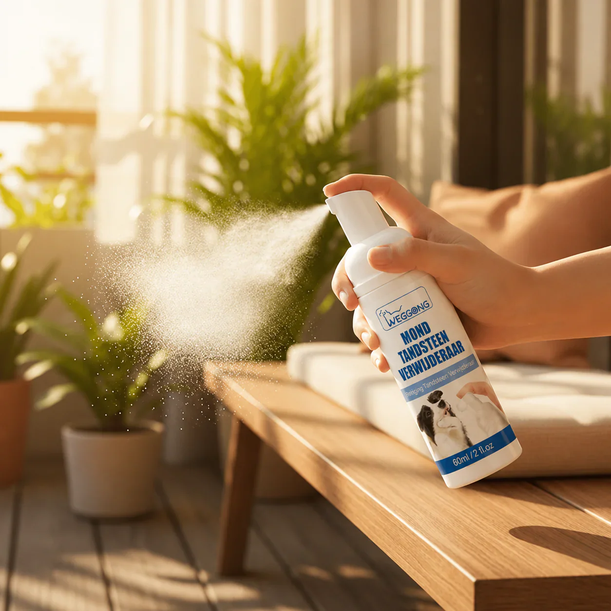 Tandstensborttagningsspray för hundar & katter
