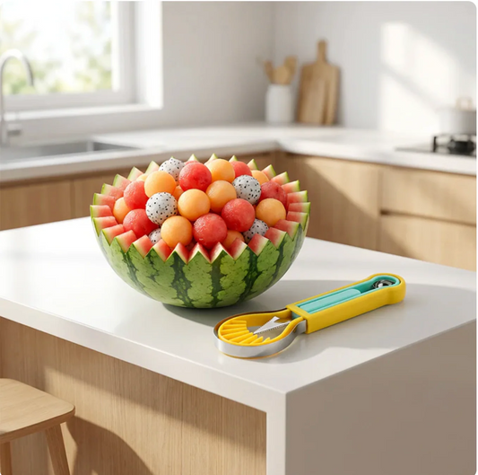FruitMaster Multifunktionell Fruktskärare 4-i-1