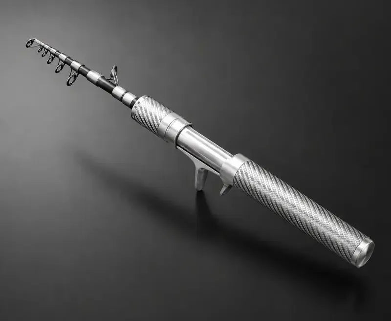 Carbon PocketRod teleskopiskt fiskespö i kolfiber 180 cm