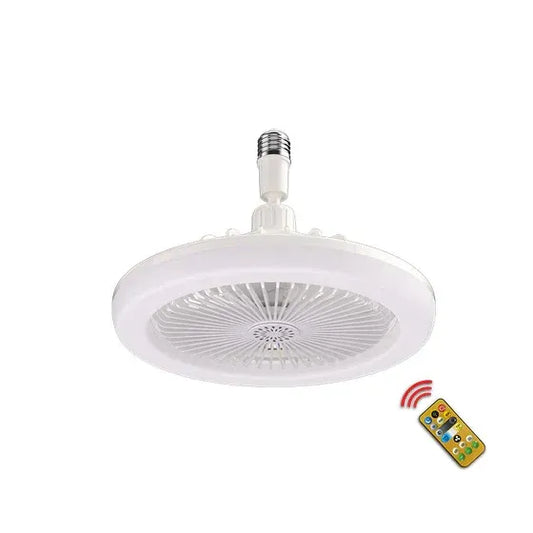 2-i-1 takfläkt med LED-lampa och fjärrkontroll