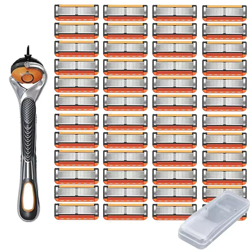 ProShave 6 – Rakblad med 6 blad i 24- eller 48-pack