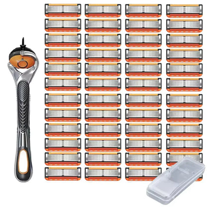 ProShave 6 – Rakblad med 6 blad i 24- eller 48-pack