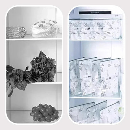 Återanvändbara täta förvaringspåsar i aluminiumfolie (10-pack)