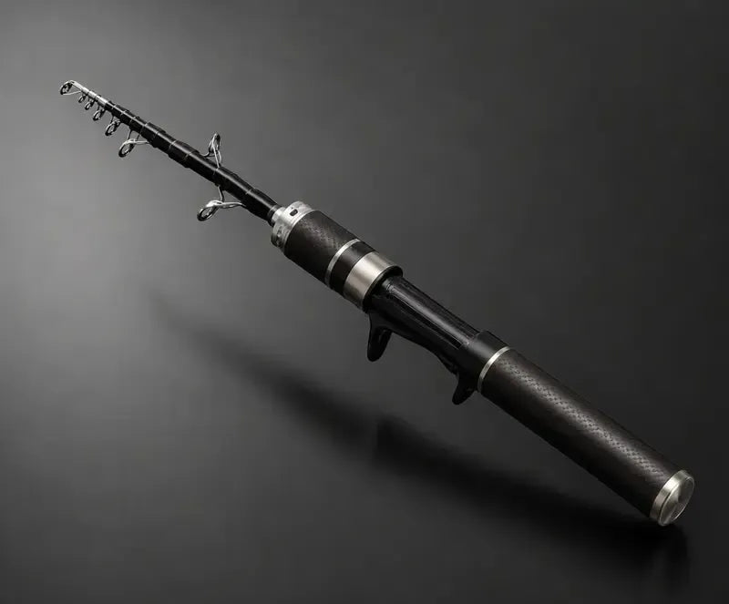 Carbon PocketRod teleskopiskt fiskespö i kolfiber 180 cm