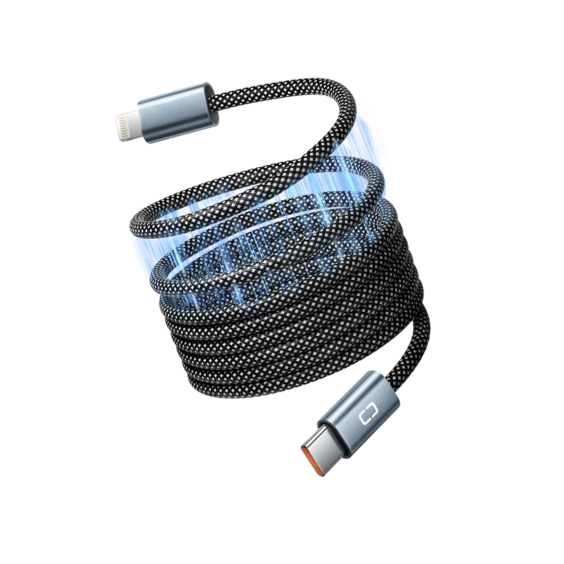 MagCable magnetisk kabel – Trasslar aldrig mer