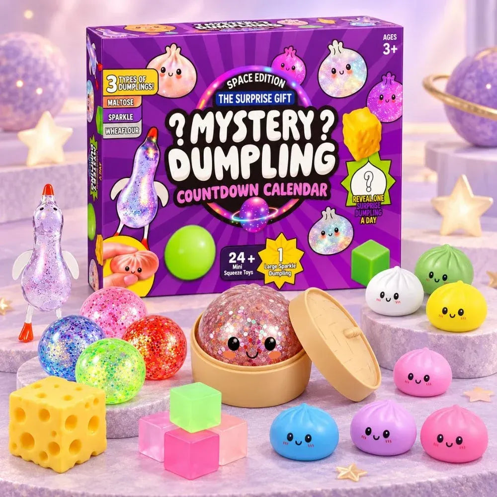 Squishiverse överraskningskalender med squishies