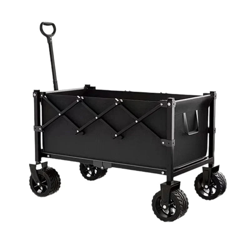 Hopfällbar transportvagn