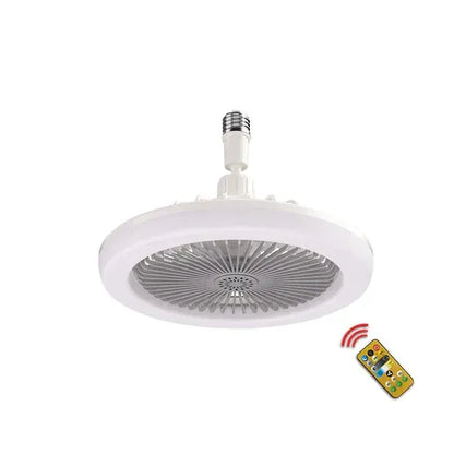 2-i-1 takfläkt med LED-lampa och fjärrkontroll