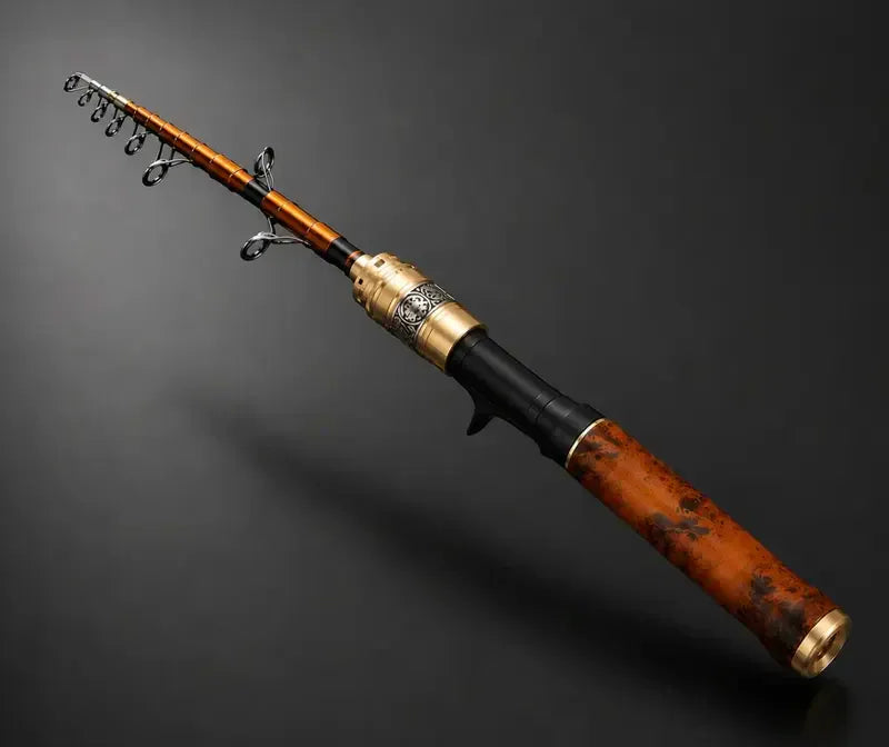 Carbon PocketRod teleskopiskt fiskespö i kolfiber 180 cm