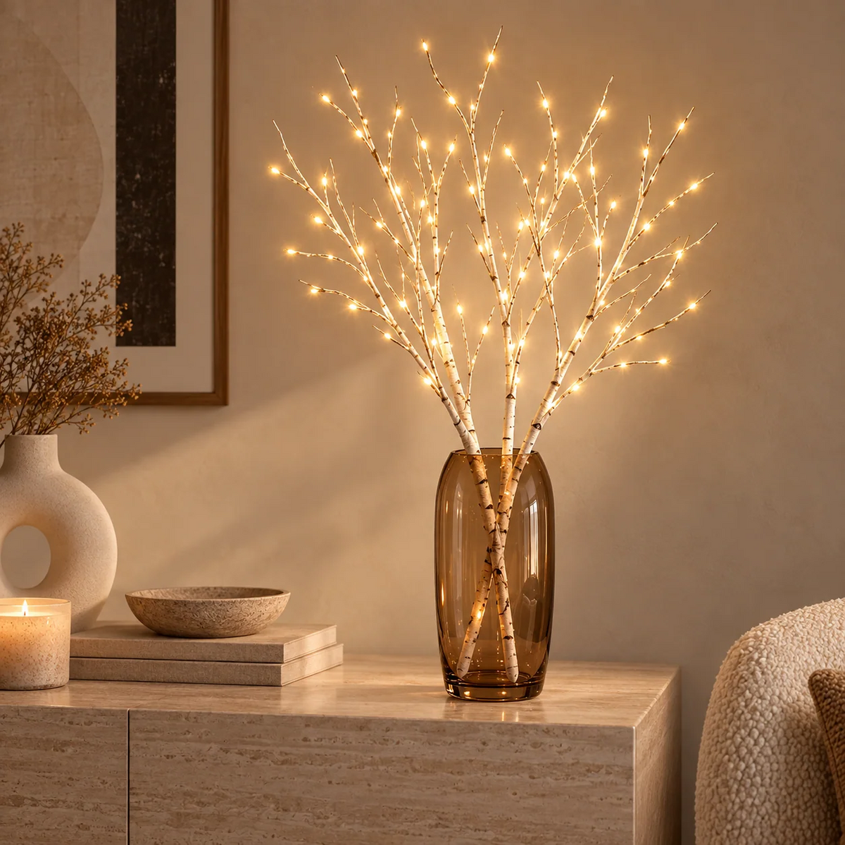 LumiBranch batteridrivna LED-dekorationsgrenar