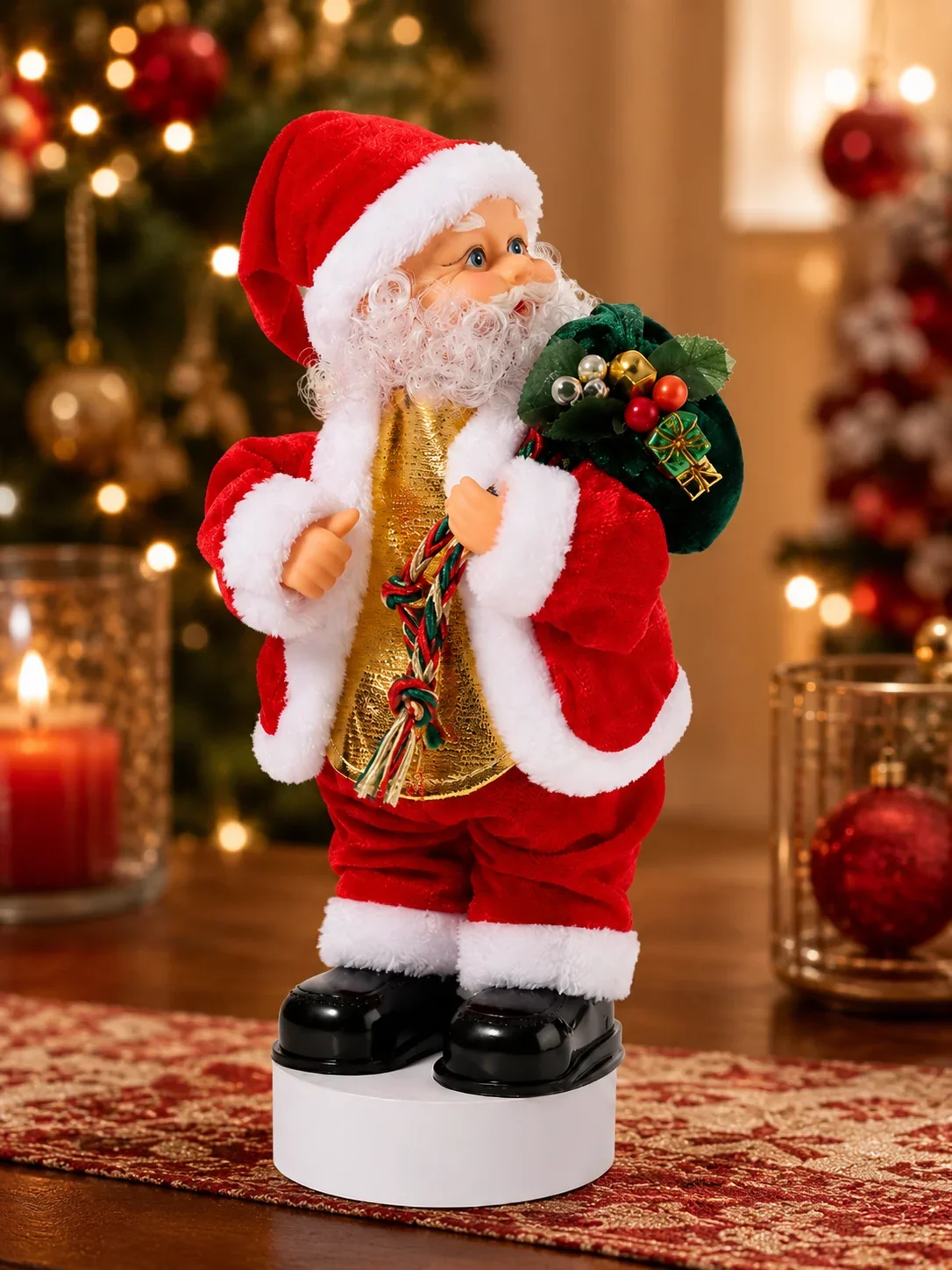 Dansande jultomte med musik